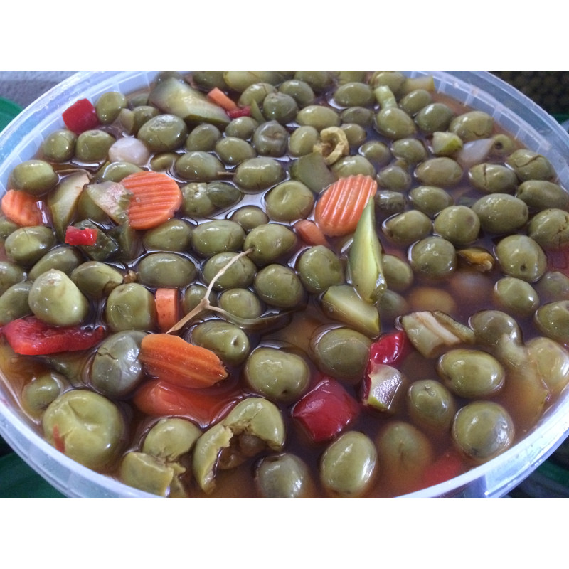 ACEITUNAS GAZPACHAS CUBO 1/3Kg